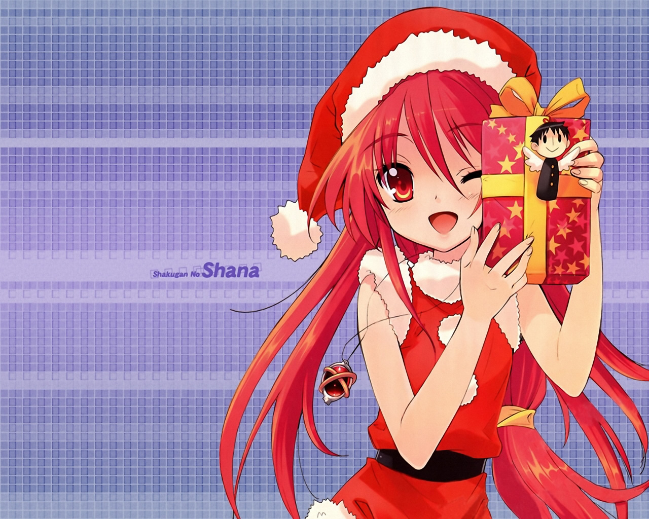 Image Title: desktop-wallpaper-anime-girl-christmas-cute-smiling