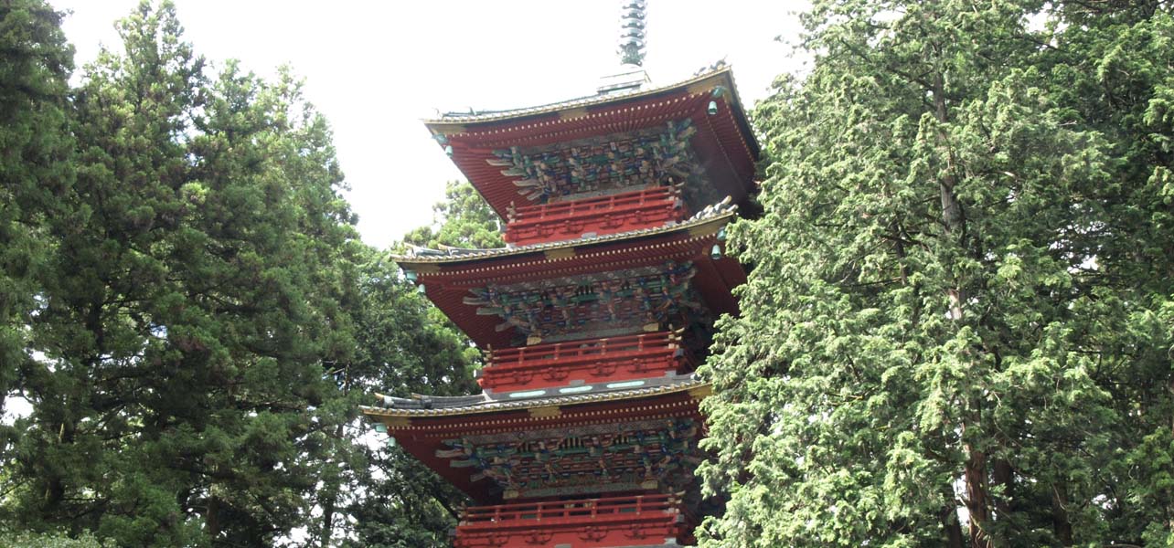 Five story Pagoda in Nikkoushi 日光市