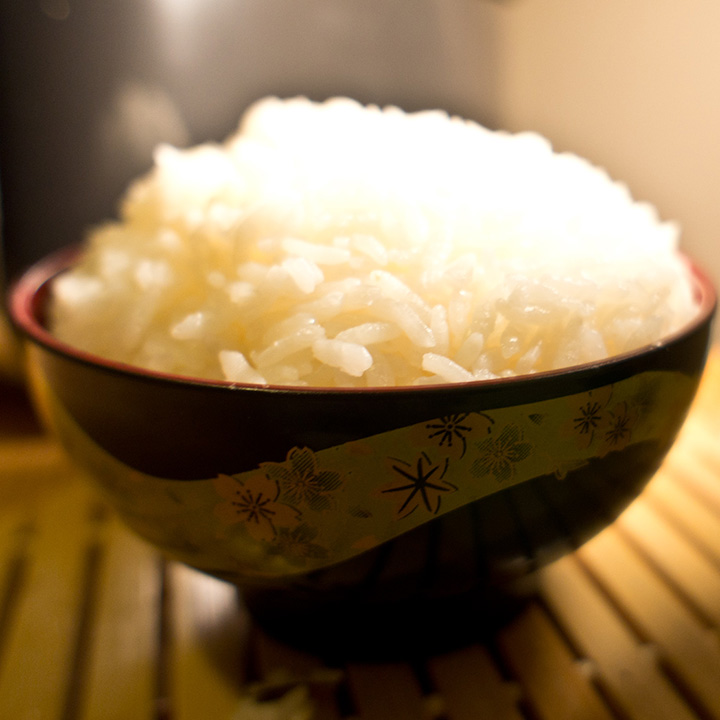 Cutting calories up to 50% from white rice, easy to do