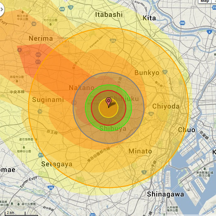 What IF Tokyo were nuked?