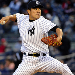 Yankee's Tanaka goes down with injury