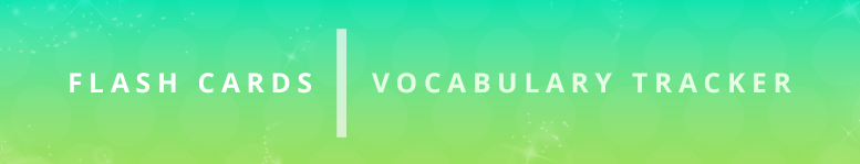 Japanese Flash Cards and Vocabulary Tracker