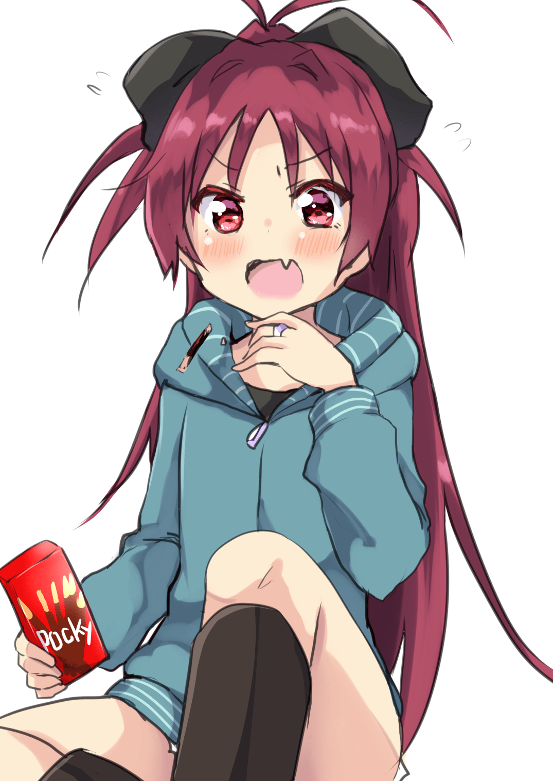 Of course she loves pocky