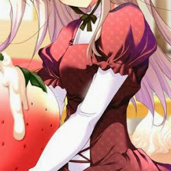 Strawberry anime girl
